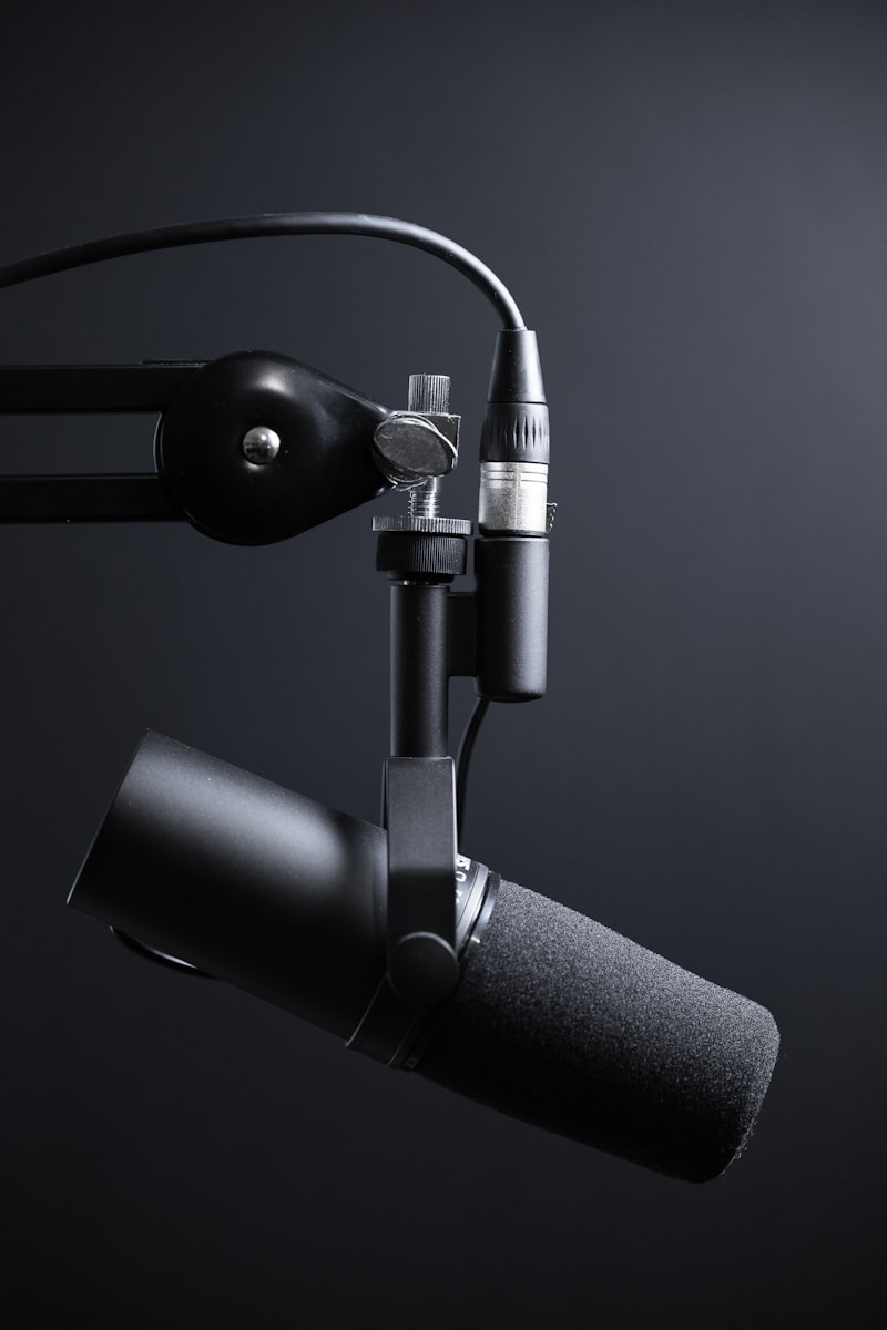 Studio-Aufnahme für Video-Podcasts